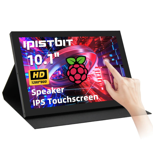 10.1inch Portable Monitor with Dual-Speaker 1280x800 HDMI Monitor for PC/Laptop/Raspberry Pi/Banana Pi//Game Console