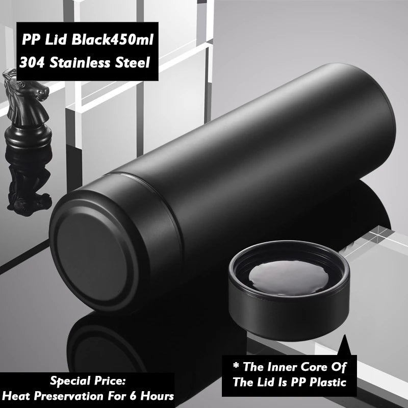 Smart Insulated Thermos Bottle with LED Temperature Display
