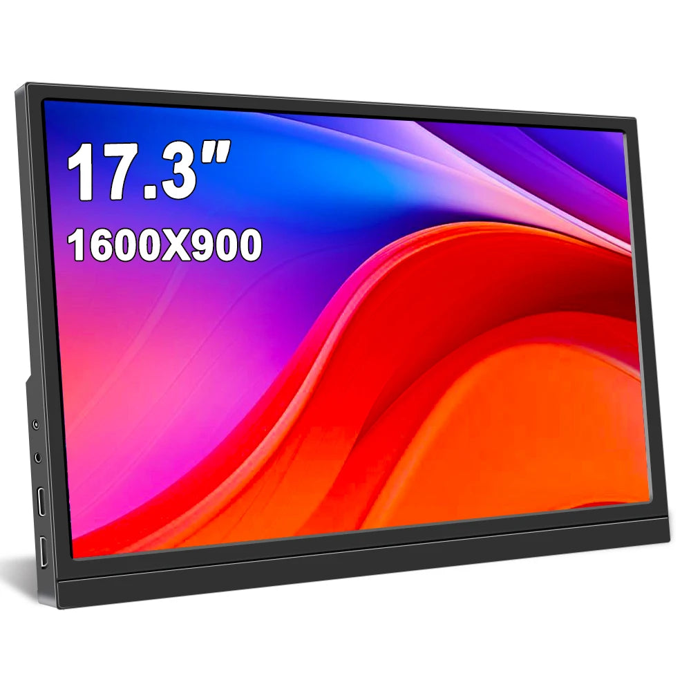 17.3” Portable Gaming Monitor – FHD External Display for Laptop, PS5, Xbox, Switch & PC
