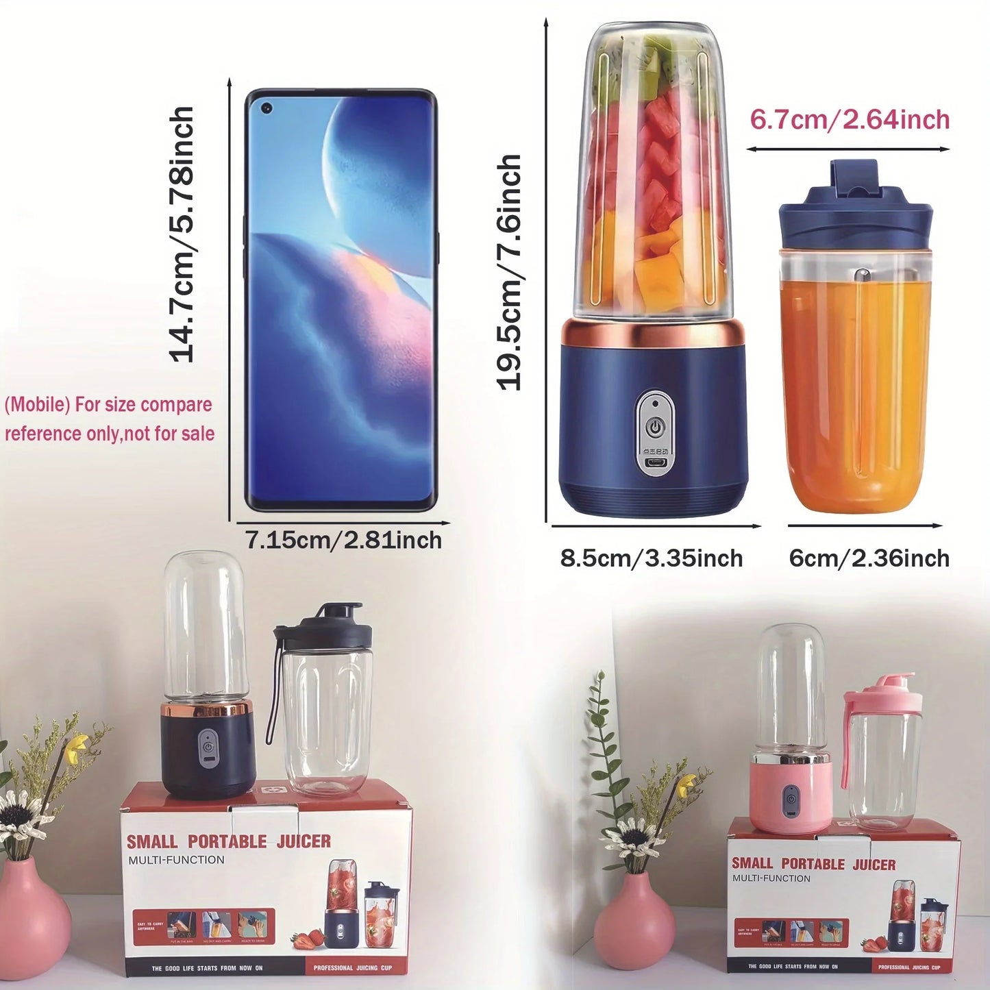 Portable USB Blender – Blend Anywhere, Anytime