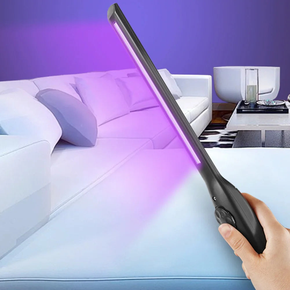 Household Portable Sterilizing Lamp UV LED Lamp Rechargeable Purple Light Stick Tube UVC Sterilizing Light Sterilizing Lights