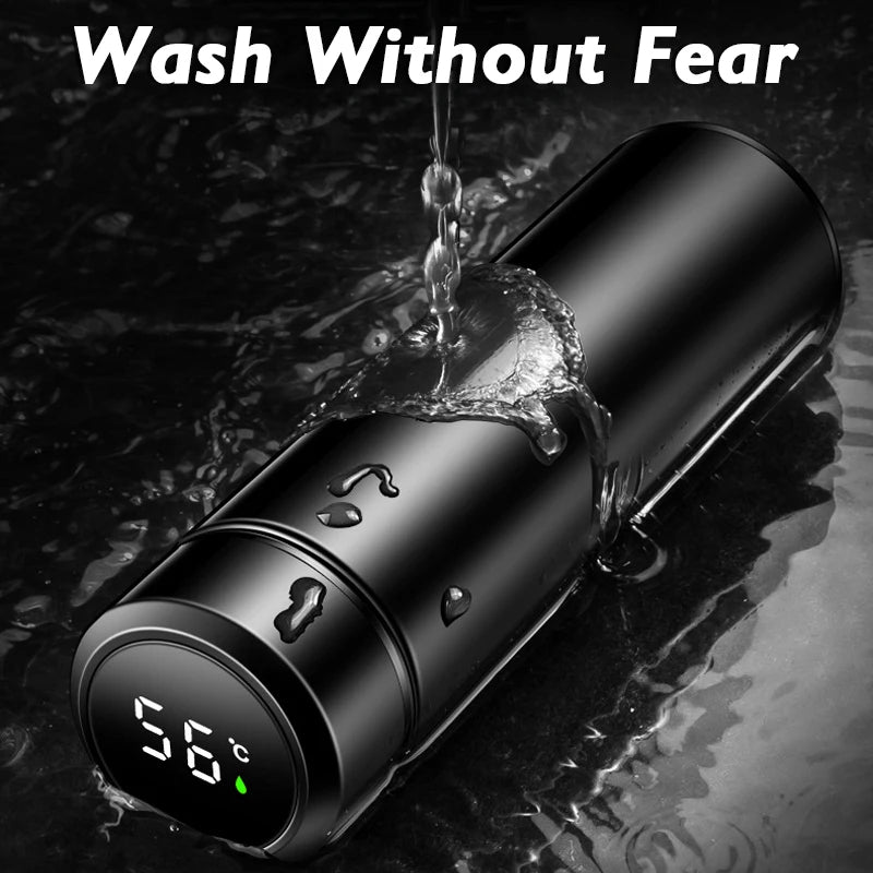 Smart Insulated Thermos Bottle with LED Temperature Display