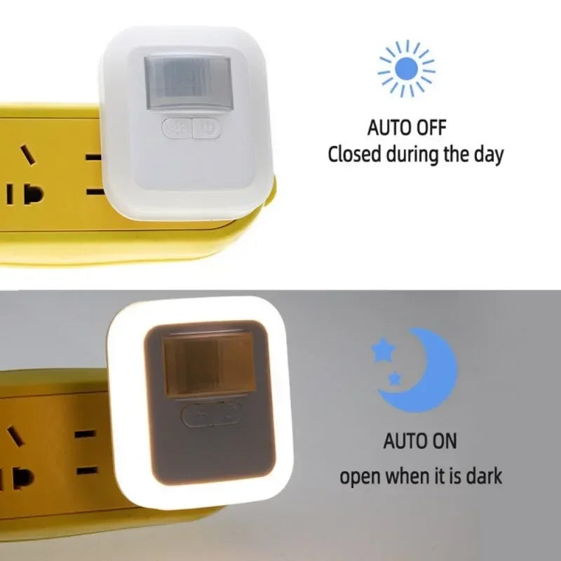 Smart Motion Night Light – LED & Battery-Powered