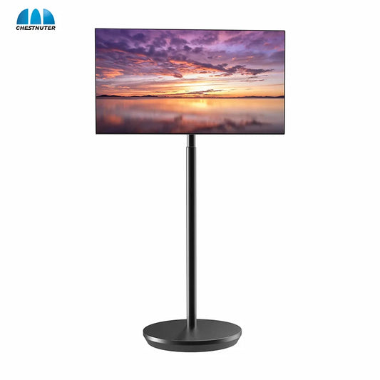 21.5” Smart Touch Display – Android 12 All-in-One Portable Monitor with Battery & Rotating Stand